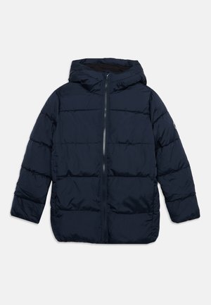 GAP, WARMEST LOGO PUFFER - Зимно яке - new classic navy