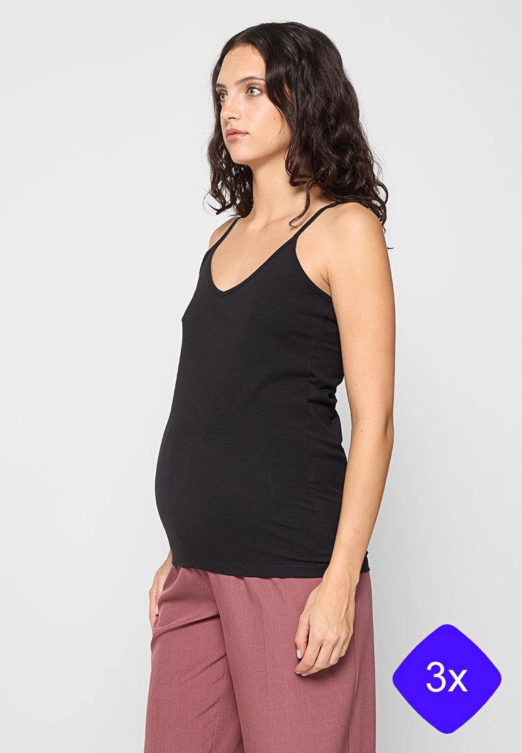 Vero Moda Maternity Top zwart Vero Moda Maternity Top zwart