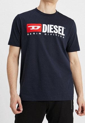 Print T-shirt - dark blue