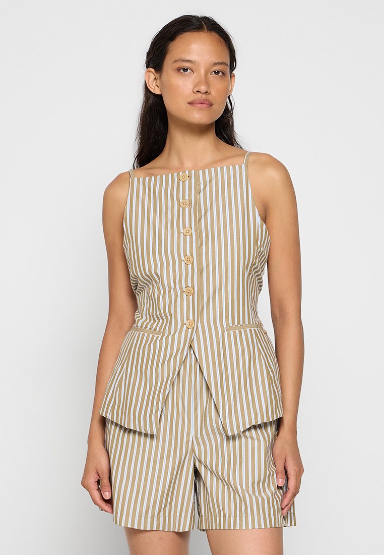 Scotch & Soda Blouse olijfgroen