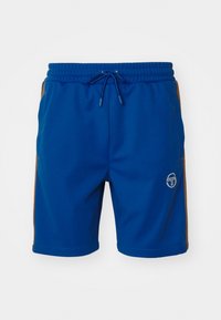 PIETRAPERTOSA - Träningsshorts - nautical blue/gardenia/mocha bisque