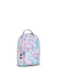 Kipling SEOUL S BTS PRT AC - Skolväska - aqua flowers