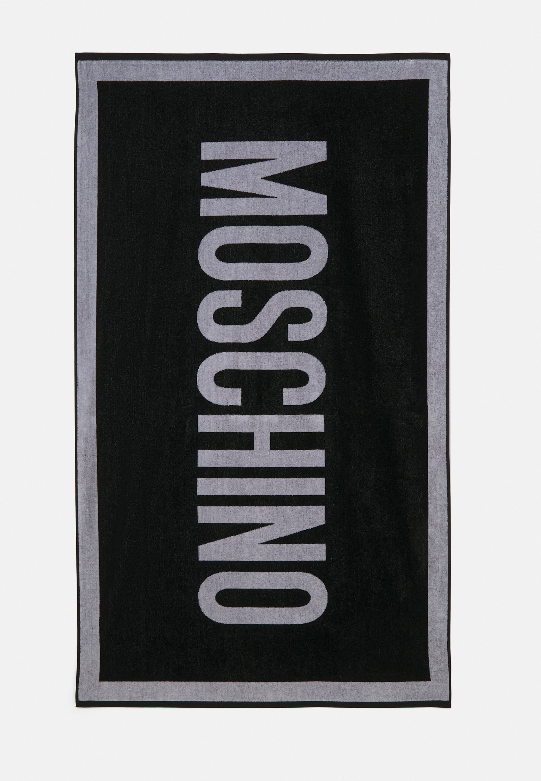 MOSCHINO SWIM TOWEL Beach towel fantasy print black/black