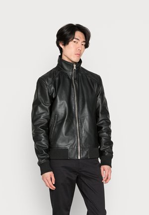 Schott FRESNO - Veste en cuir - black