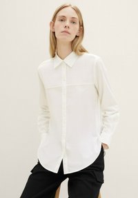 TOM TAILOR Blusa - whisper white