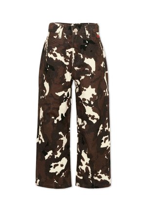 MSGM, PANTALONI - Jeans baggy - multi-coloured
