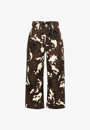 MSGM, PANTALONI - Relaxed fit jeans - multi-coloured