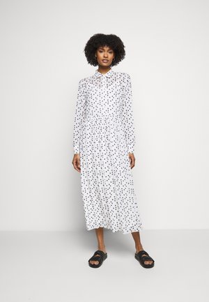 THORA ALASKA DRESS - Shirt dress - white