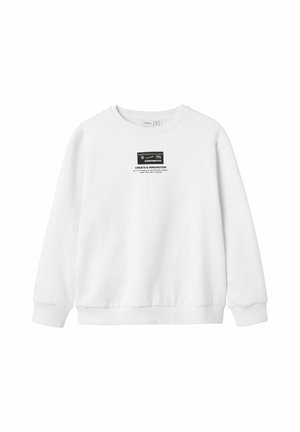 RELAXED FIT - Sudadera - bright white