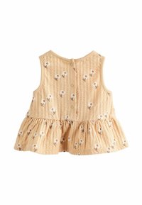 Next 2 PIECE SET - REGULAR FIT - Stickad klänning - beige floral