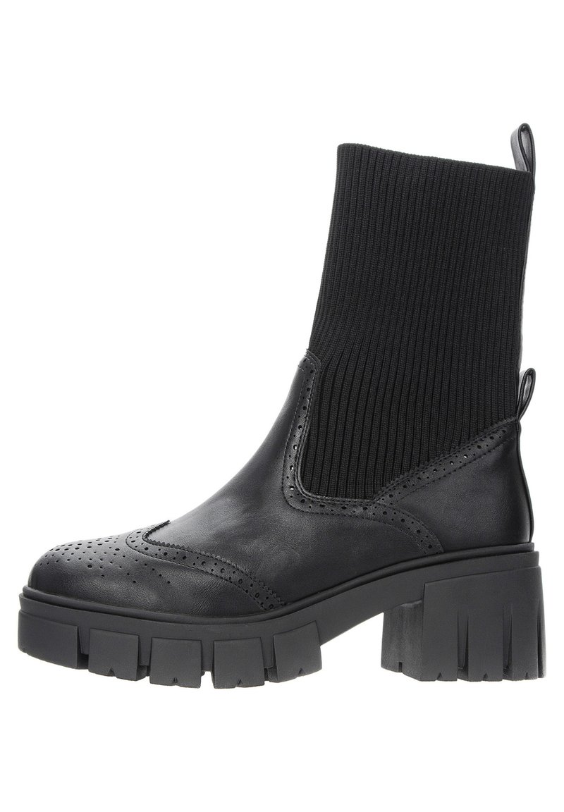 Keddo Plateaustiefelette - black/schwarz - Zalando.de