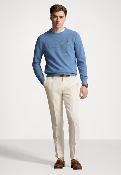 Polo Ralph Lauren KNIT COTTON CREWNECK SWEATER - Džemperis - lake heather