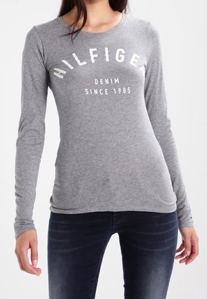 Longsleeve - mottled light grey