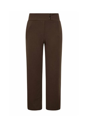 Pixie Girl, PETITE WIDE LEG TROUSERS - Broek - chocolate