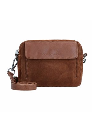 Cowboysbag CARLYLE - Schoudertas - dark tan cognac