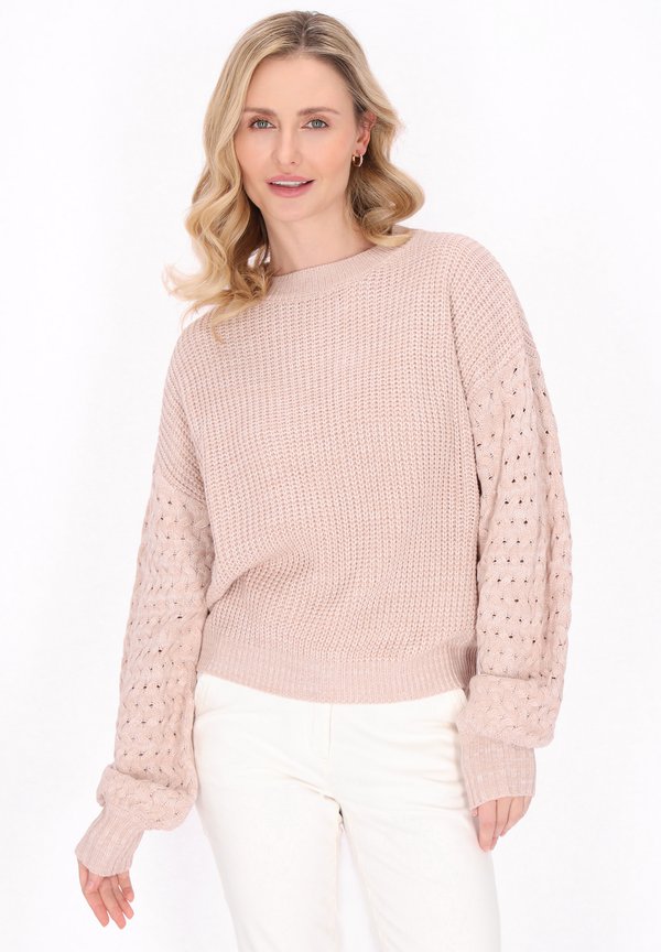 Strickpullover - beige