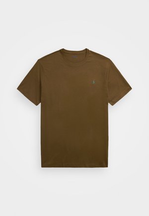 JERSEY CREWNECK T-SHIRT - T-shirt basique - nature brown