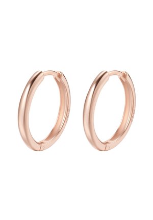 MID PLAIN HOOPS - Orecchini - rosegoldfarben