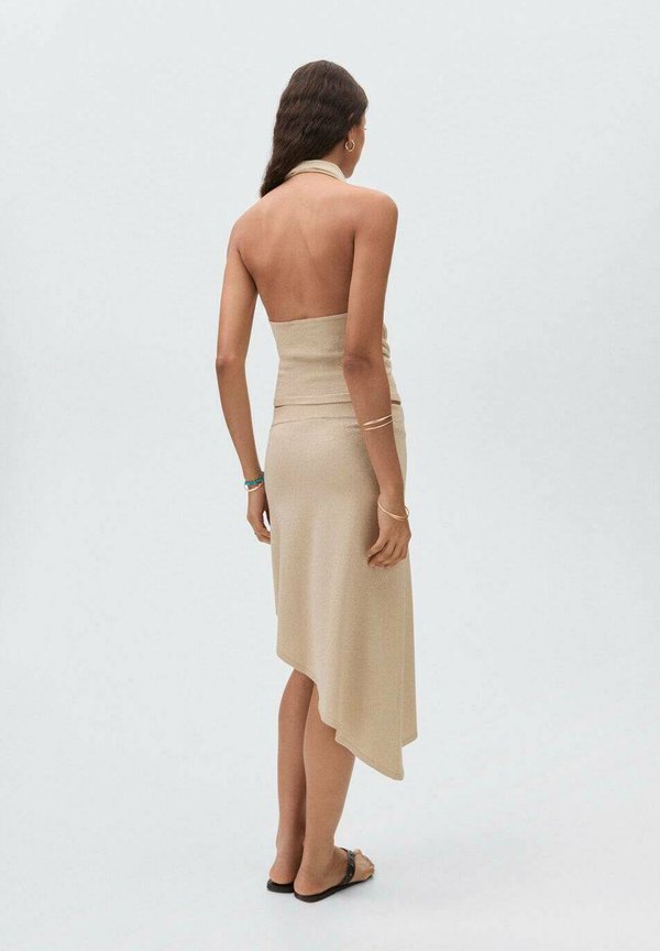 ASYMMETRICAL KID - A-line skirt - beige4