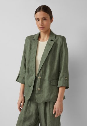 s.Oliver INDOOR-BLAZER - Blazer - olivgrün