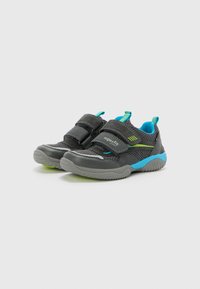 Superfit STORM - Tenisky - grau/türkis