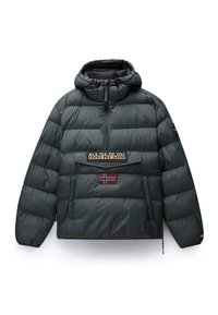 Napapijri RAINFOREST OP WI PUF - Felpa con cappuccio - green urban