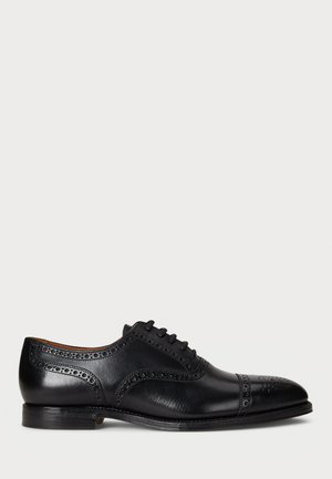 MAESTRA CALFSKIN CAP-TOE SHOE - Zapatos de vestir - black