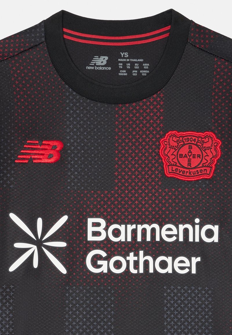 New Balance BAYER HOME YOUTH SHORT SLEEVE UNISEX Football shirt