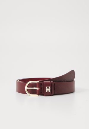 Tommy Hilfiger ESSENTIAL EFFORTLESS - Bælter - oxblood