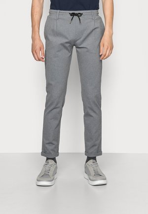 EBERLEIN WITH ROLLED UP - Pantalon classique - grey mix