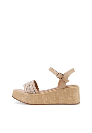 Queen Helena, Sandalias con plataforma - nude