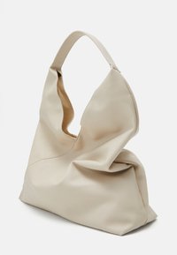 Lindex SHOPPER V-SHAPE - Shopping bag - beige