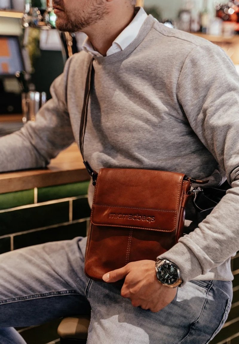 Micmacbags Umhängetasche kognak/braun Zalando.de