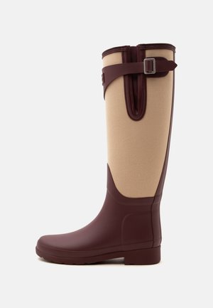 Hunter ORIGINAL, WOMENS REFINED TALL BOOT - Гумени ботуши - port royale