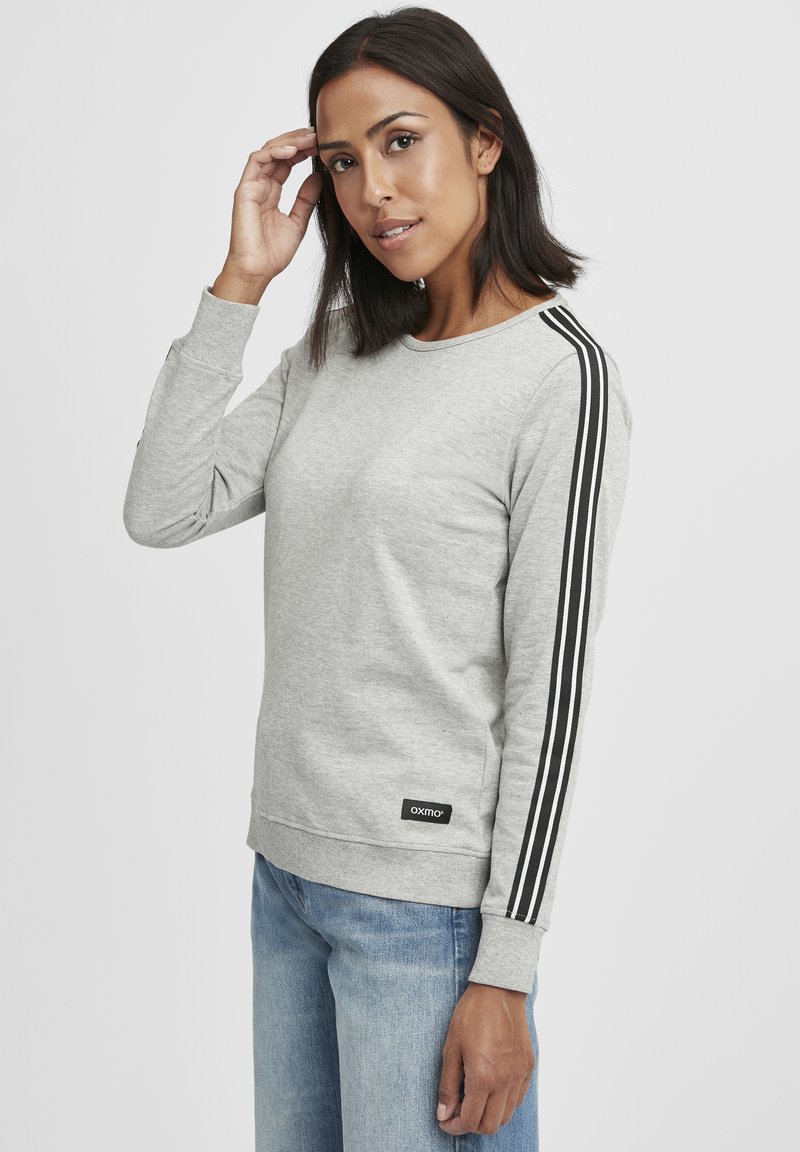 Oxmo OXGABITA - Felpa - grey melange