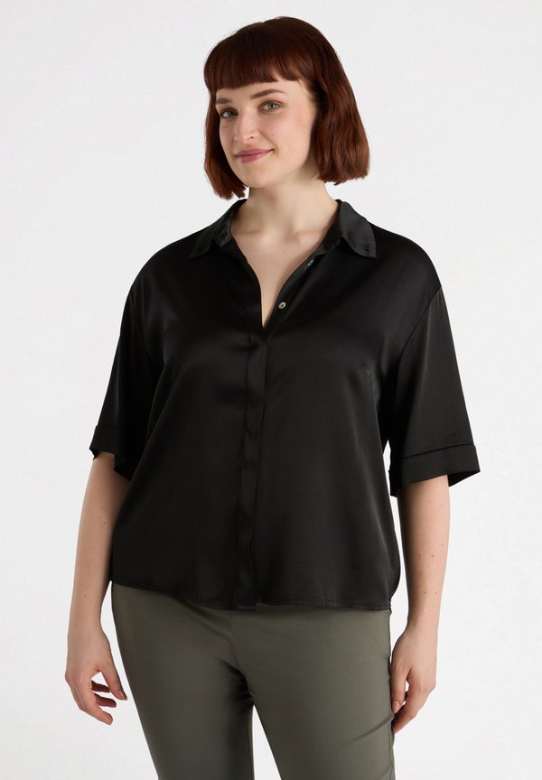 Hemdbluse - nero