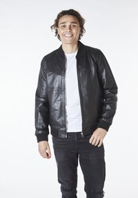 Bolongaro Trevor MIKEY BOMBER - Leren jas - schwarz