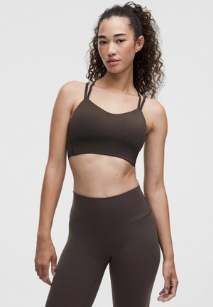 lululemon, LIKE A CLOUD LONGLINE B/C CUP - Sports-BH'er med let støtte - mahogany muse-