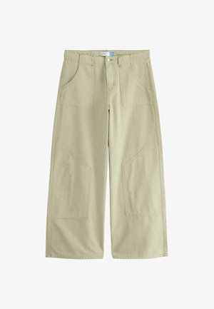 Next, Volné džíny - khaki green