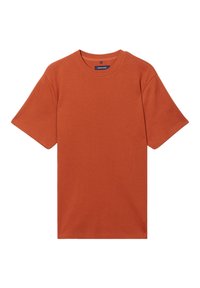 BONOBO Jeans MIT KURZEN ÄRMELN - Camiseta básica - orange foncé