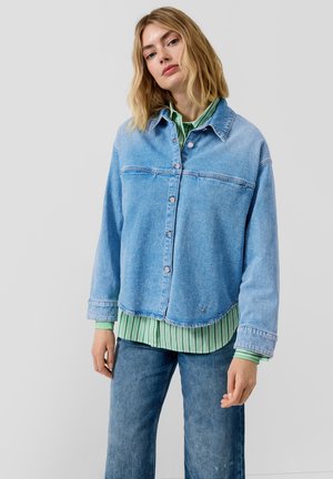 INDOOR - Jeansjacke - blau