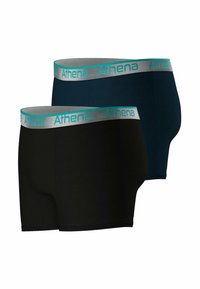 Athena LOT DE 2 STRETCH ADJUST - Caleçon - noir pétrole