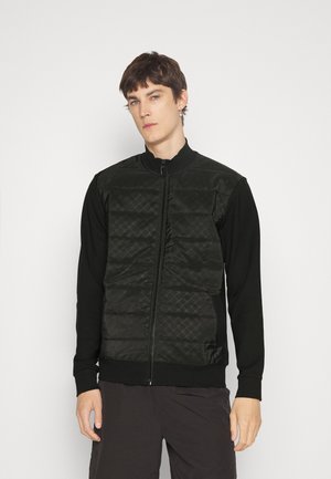 Zip-up sweatshirt - black