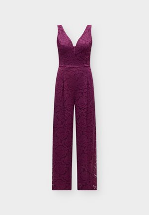 WAL G., MAISIE JUMPSUIT - Overal - plum