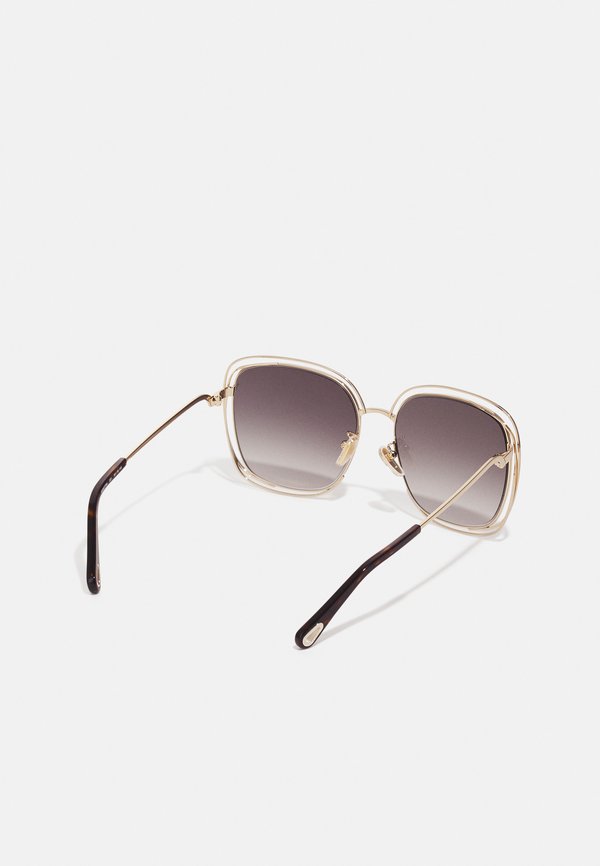 CARLINA OVERSIZED RECTANGULAR METAL SUNGLASSES - Sunglasses2