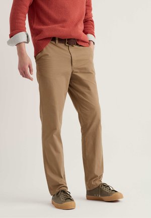 BOWMAN  - Pantaloni chino - natural - dark sand