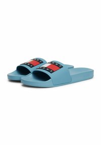 Tommy Jeans POOL SLIDE - Sandales de bain - skyscrape blue
