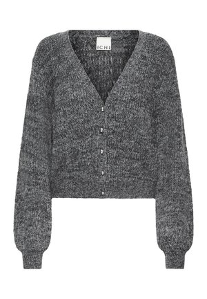 MARIN  - Cardigan - dark grey melange