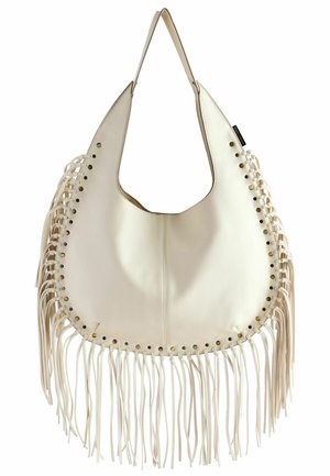 TASSEL BOHO SHOULDER - Käekott - ecru
