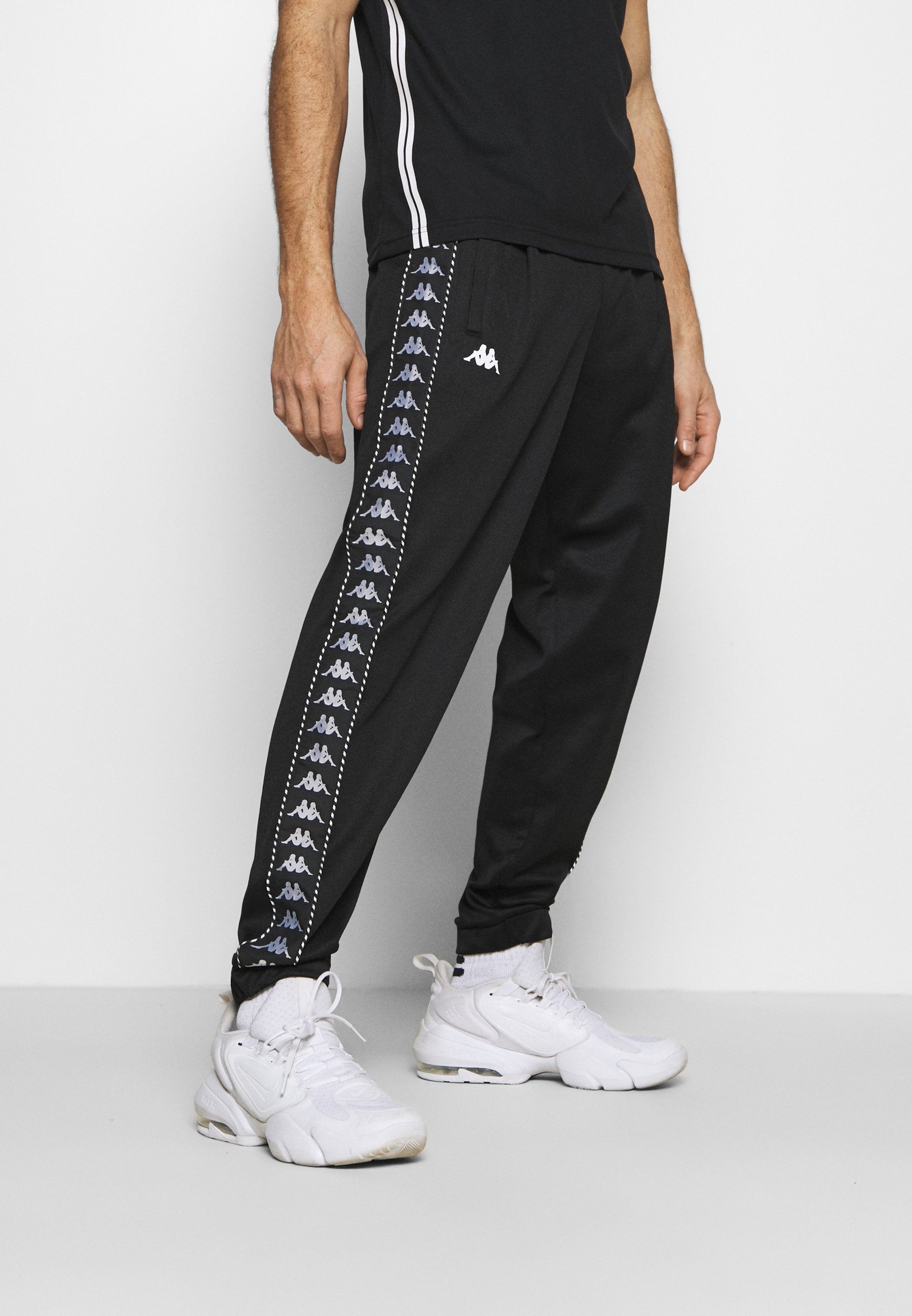Kappa IVAYLO - Trainingsbroek - black/Zwart - Zalando.nl